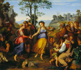Franz und Johannes Riepenhausen: Das Mdchen aus der Fremde, 1807/10