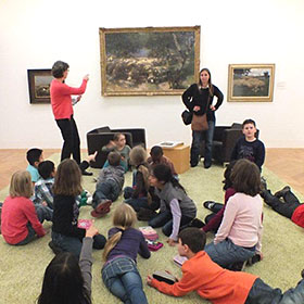 Bildbetrachtung im Museum Georg Schfer Schweinfurt